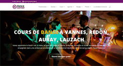 Desktop Screenshot of dancecenter.fr